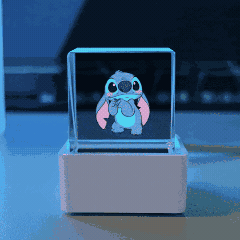 Vision Cube with a Stitch animation preview